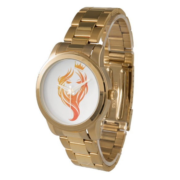 Fair & Favored™ Times & Seasons Orange Wristwatch