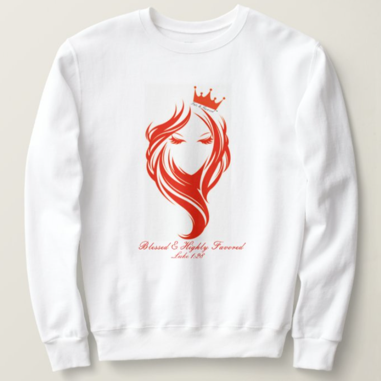 Fair & Favored™ Signature Crewneck Luke 1:28
