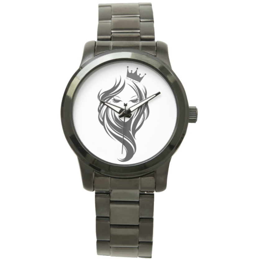 Fair & Favored™ Times & Seasons Black Stainless Steel Wristwatch